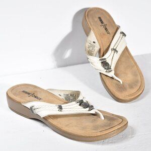 💸 Minnetonka Women's Silverthorne Thong Sandal size 8